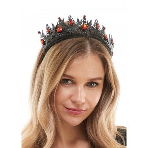 KBW Crystal Crown Headband (Black) - 1 of 1