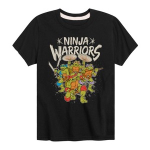 Boys' - Teenage Mutant Ninja Turtles - Ninja Warriors Short Sleeve Graphic T-Shirt - 1 of 4