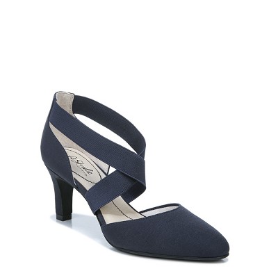 lifestride navy pumps