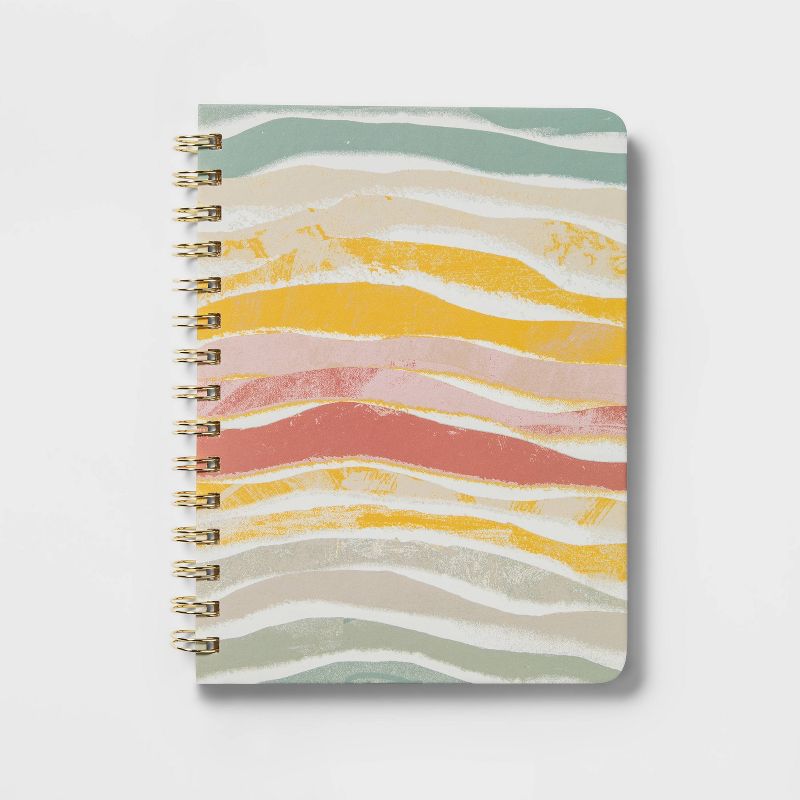 192 Sheet College Ruled Journal 5.75&#34;x8&#34; Spiral Wave - Threshold&#8482;, 1 of 5