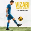 Vizari Verona Soccer Ball for Outdoor Training and Fun Play | Three-Tone Soccer Outdoor Ball with Rubber Bladder & Shiny PVC Cover for Durability | Best Soccer Ball for Kids Boys Girls Youth & Adults - 4 of 4