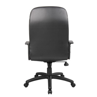 Black Leather High Back Executive Ergonomic Swivel Chair