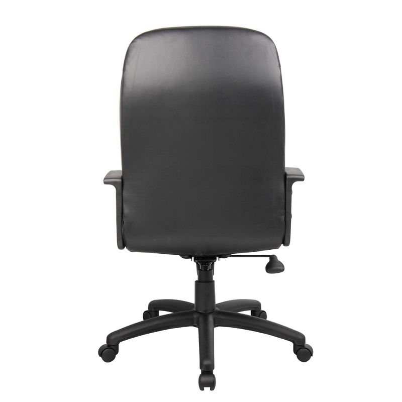 High Back Leatherplus Chair Black - Boss Office Products, 5 of 11