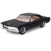 1965 Buick Riviera Gran Sport Black Metallic "Special Edition" Series 1/26 Die Cast Model Car by Maisto - 2 of 3