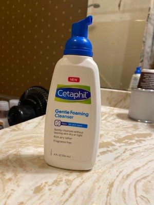 Cetaphil Oil Free Gentle Foaming Facial Cleanser With Glycerin - 8 Fl ...