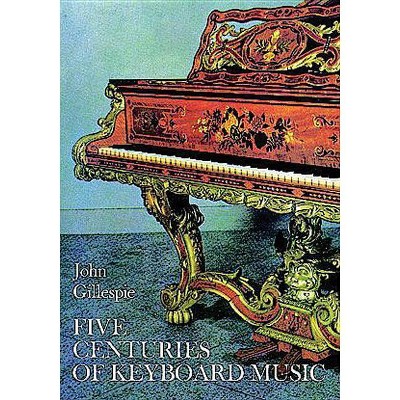 Five Centuries of Keyboard Music - (Dover Books on Music) 2nd Edition by  John Gillespie (Paperback)