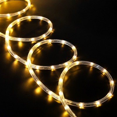 18 ft Warm White LED Outdoor Rope Lights