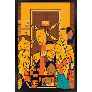 Trends International The Big Bang Theory - Elevator Framed Wall Poster Prints - 1 of 4