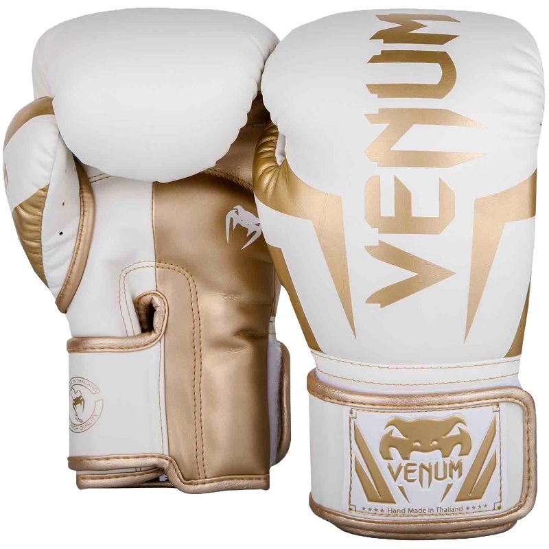 Venum Elite Skintex Leather Hook and Loop Training Boxing Gloves, 1 of 6