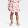 Toddler Girls' 2pc Hello Kitty Floral Cardigan Sweater and Skirt Set - Pink - 4 of 4