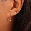 Freekiss 3 Pairs Gold Hoop Earrings Set: Dainty Stud Earrings Trendy Small 14K Gold Plated Hypoallergenic Dangle Cartilage - 2 of 4