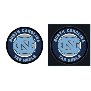 Evergreen Ultra-Thin Edgelight LED Wall Decor, Round, University of North Carolina- 23 x 23 Inches Made In USA - 1 of 4