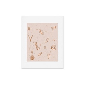 Deny Designs Allie Falcon Cowboy Things Art Print - 1 of 4