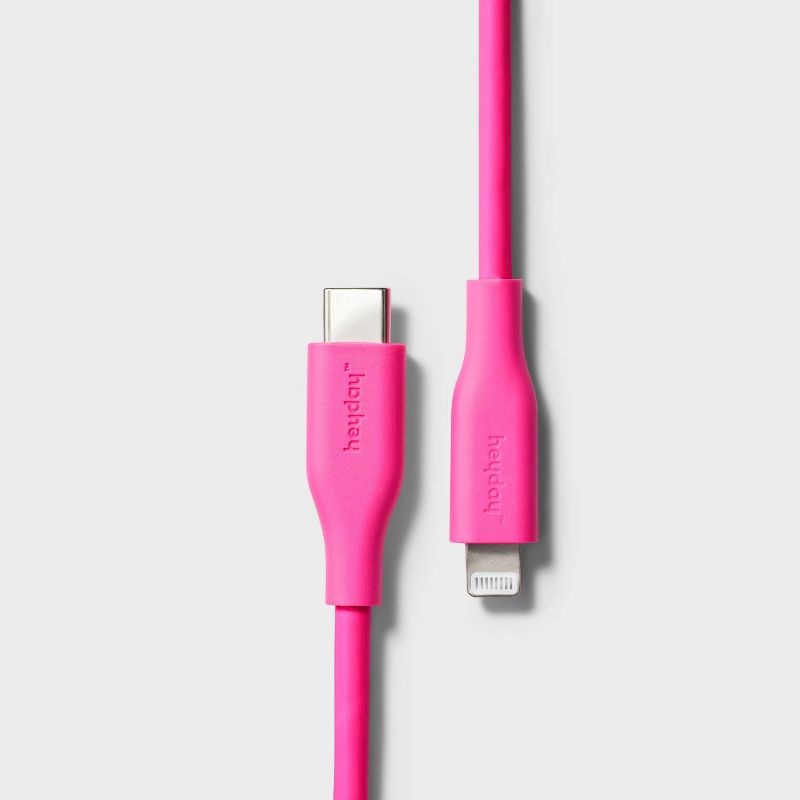 3' Lightning to USB-C Silicone Cable - heyday™, 1 of 5