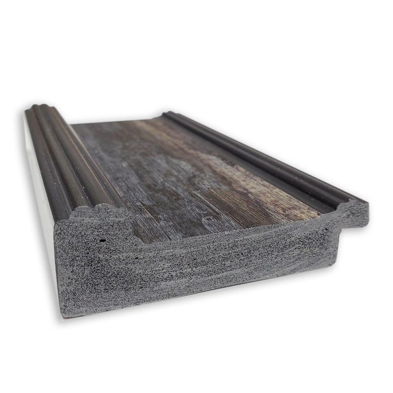 Amanti Art Rail Rustic Char Picture Frame, 3 of 11