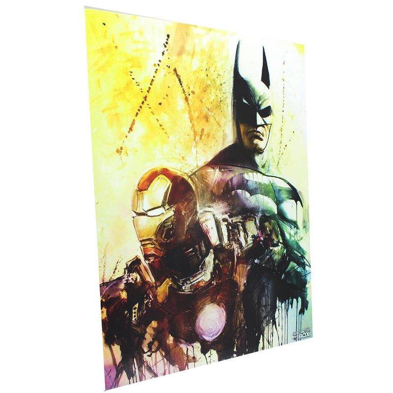 Toynk Batman & Iron Man Limited Edition 8x10 Inch Art Print by Rob Prior, 2 of 4