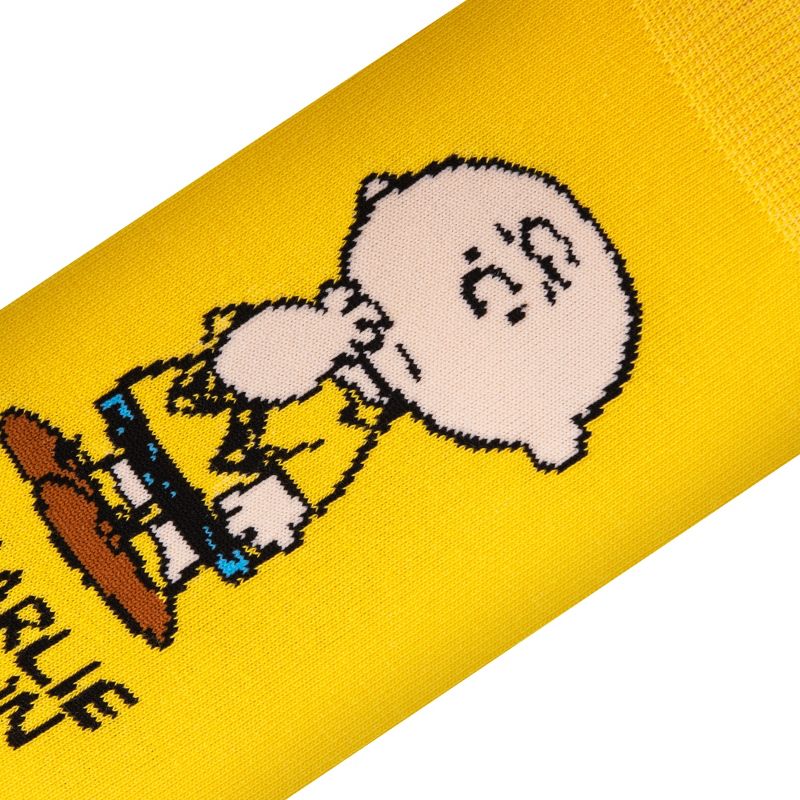 Cool Socks, Charlie Brown, Funny Novelty Socks, Medium, 4 of 6