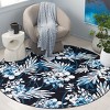 Malibu MBU825  Machine Washable Skid-Resistant Power Loomed Indoor Rugs - Safavieh - 2 of 4