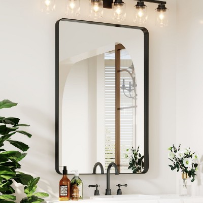Aluminum Framed Bathroom Mirror
