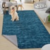 Machine Washable Low Pile Area Rug with Non-Slip Backing, Soft Foldable Solid Modern Carpet, Ideal for Bedroom, Living Room, Home, and Office. - 3 of 4