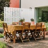 PexFix 72 in. x 47 in. Outdoor Privacy Rectangle Screen Galvanized Steel Panel Divider in White - 4 of 4