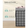 SONGMICS Laundry Hamper, 23.8 Gal (90L) Laundry Basket, Collapsible Clothes Hamper, Removable and Washable Liner - 3 of 4