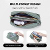 Small Nylon Crossbody Bags for Women,RFID Wristlet Purse Built in Wallet - 4 of 4