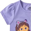 DREAMWORKS GABBY'S DOLLHOUSE Girls Short Sleeve T-Shirt and Legging Pants Set for Toddlers to Big Kids - 3 of 4