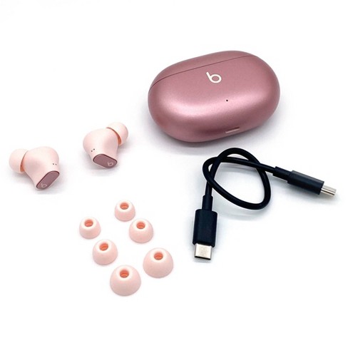 Beats Studio Buds + True Wireless Bluetooth Noise Cancelling Earbuds -  Cosmic Pink - Target Certified Refurbished