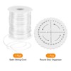 Unique Bargains Polyester Satin String Cord with Disc Organizer for DIY Bracelet - 3 of 4