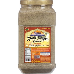 Rani Brand Authentic Indian Foods | Black Pepper Fine Powder (80 Mesh) - 1 of 4