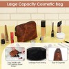 Generic Leather Cosmetic Bags Make Up Bags for Women - Handmade Makeup Case Small Makeup Bags - 4 of 4