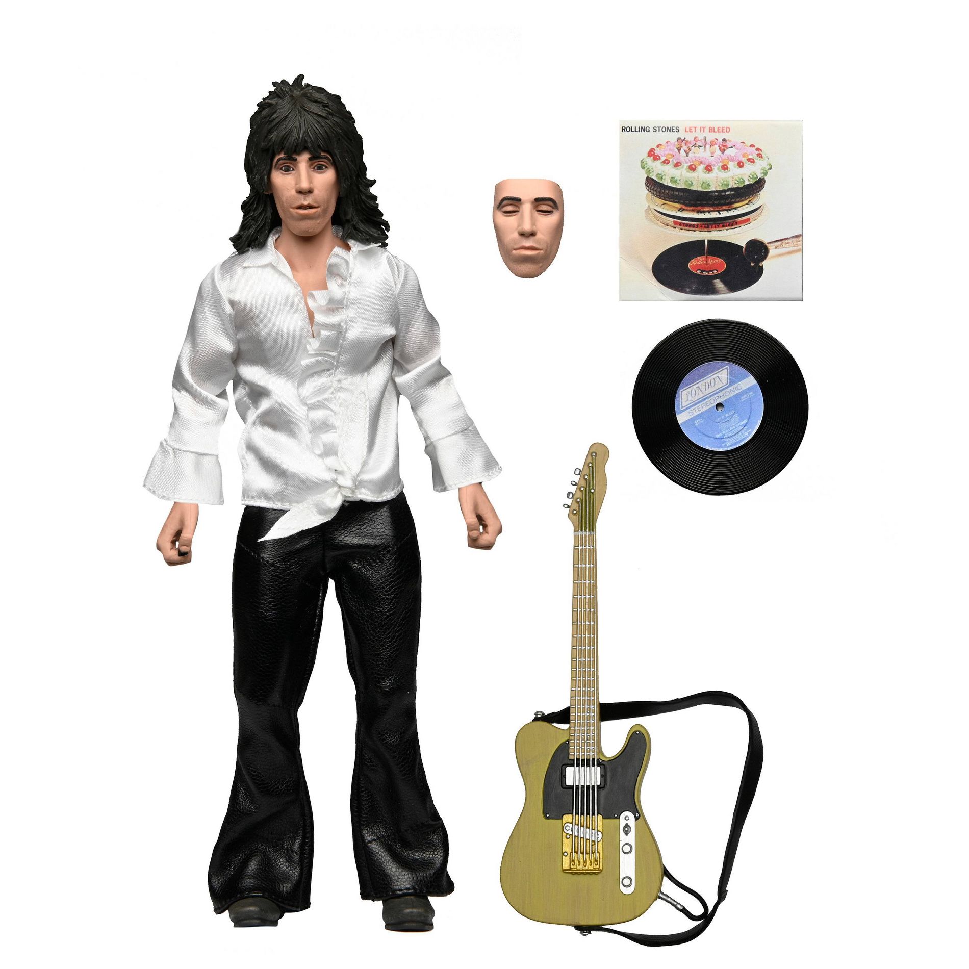 NECA The Rolling Stones Clothed Action Figure 8"- Keith Richards (1975)