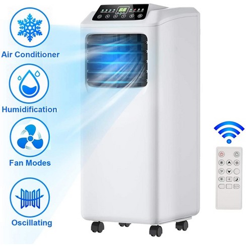 Costway 8000 BTU Portable Air Conditioner for 250 Square Feet with Remote  Included