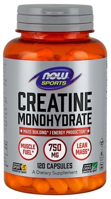 Creatine 750mg By Now Foods 120 Capsule : Target