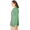 Woman Within Plus Size Long-Sleeve Pointelle Cardigan - 4 of 4