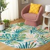Malibu MBU845 Power Loomed Machine Washable Skid-Resistant Indoor Rugs - Safavieh - 2 of 4