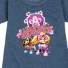 - Paw Patrol - Adventure Citys Heroes Graphic Short Sleeve Fleece Dress - 2 of 4