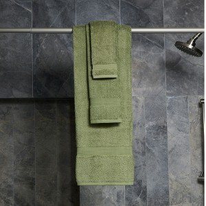 Lintex Linens Classic Touch 6-Piece 100% Cotton Towel Set – Soft, Absorbent, and Luxuriously Plush Bath Towels for Everyday Comfort - 1 of 3