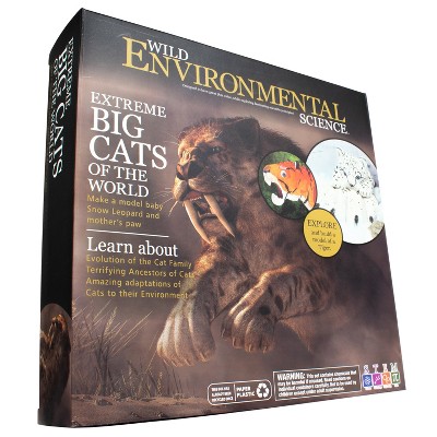 Wild Environmental Science Extreme Big Cats of the World - For Ages 6+