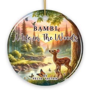 A Life in the Woods by Felix Salten Ornament,Christmas Keepsake| OrnamentallyYou - 1 of 4