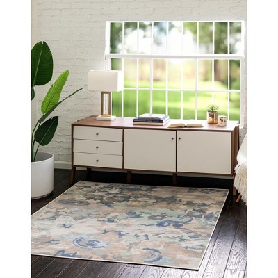 Unique Loom    Lotus Nymphaea Area Rug