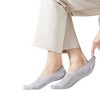 Alilang Men's 5 Pairs Low Cut Mesh Socks with Non-Slip Heel and Soft Stretch Fit - 2 of 4