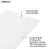 Farberware Extra-Large Plastic Cutting Board, Dishwasher- Safe Poly Chopping Board for Kitchen Meal Prep with Easy Grip Handle, 12-inch by 18-inch. - 2 of 4