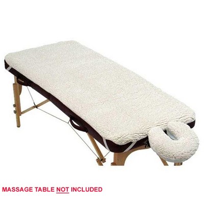 Royal Massage Universal Fleece Pad Sheet Set - Face Cover and Sheet