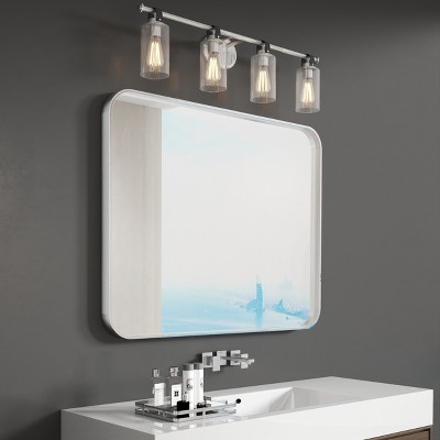 Aluminum Framed Bathroom Mirror