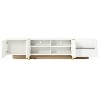 CAVINAS TV Stand for TVs up to 80 Inches,Entertainment Center with Storage Cabinets and Drawers,TV Stands for Living Room - 2 of 4