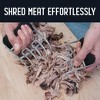 Steven Raichlen Meat Shredder Claws with Soft Grip Handles, Stainless Steel Prongs, For Shredding, BBQ Grilling Accessory Tools, Dishwasher Safe - 2 of 4