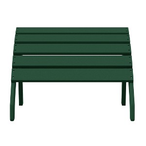 WestinTrends Dylan Outdoor Patio HDPE Adirondack Ottoman Footrest - 1 of 4