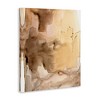 Stupell Industries Wet Paint Abstraction Brown Watercolor Strokes Canvas Art - 2 of 4